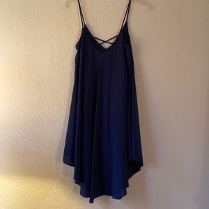 Navy blue dress